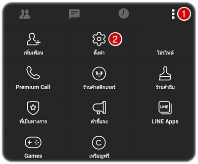 วิธีดู LINE ID ของตัวเอง