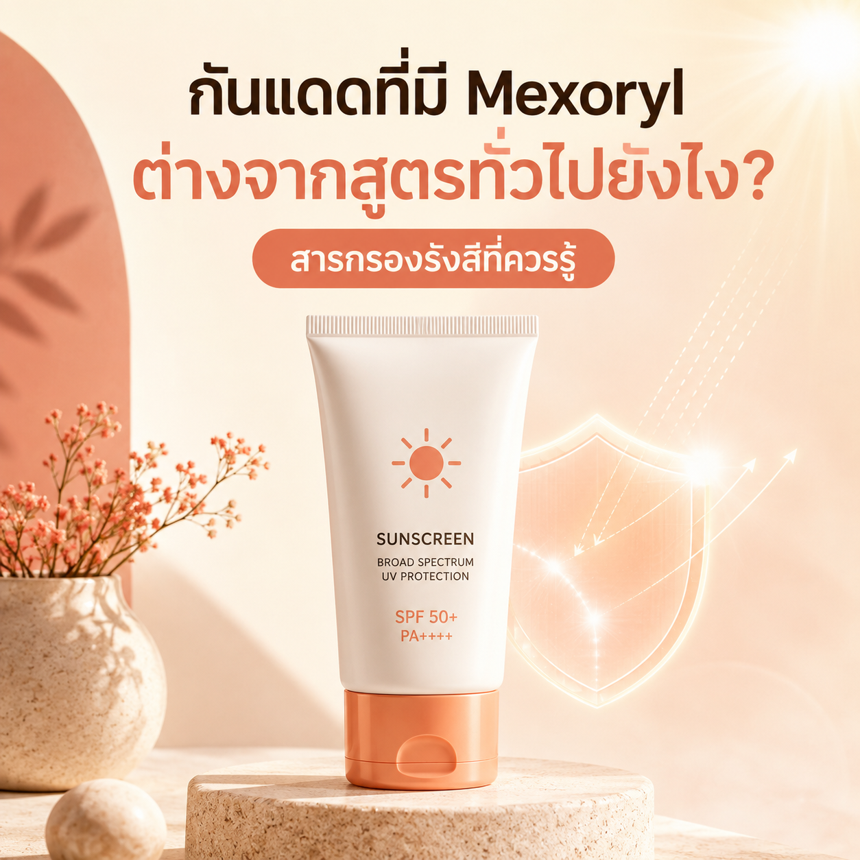 10 อันดับ กันแดด Mexoryl ขายดี ค่าคอมเยอะ
